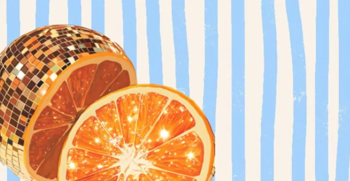 Disco-ball oranges