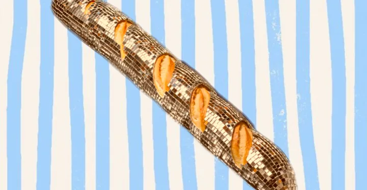 Disco-ball baguette